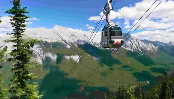ホワイトホーン山ゴンドラ