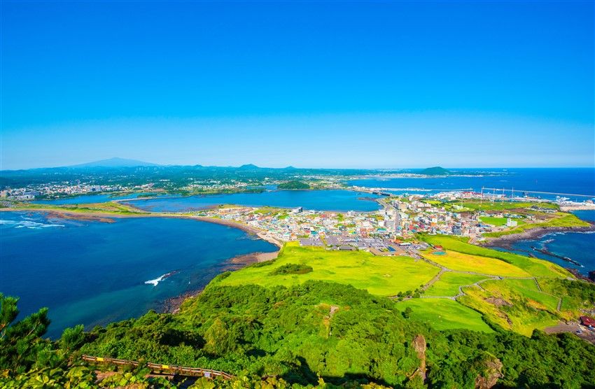 韓国釜山・済州二島|木浦海上ケーブルカー・スカイウォーク・東門市場・城邑民俗村・城山日出峰・ルージュカート8日間